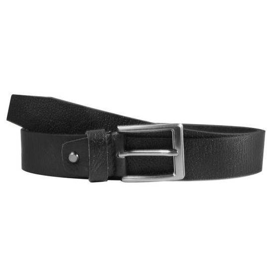 Ceinture homme cuir véritable 100 cm luxe à la mode noir Largeur :3.8 cm