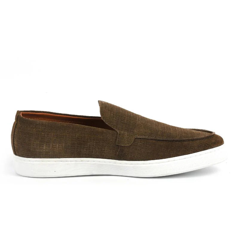 Monaco - Dain Khaki Moccasins