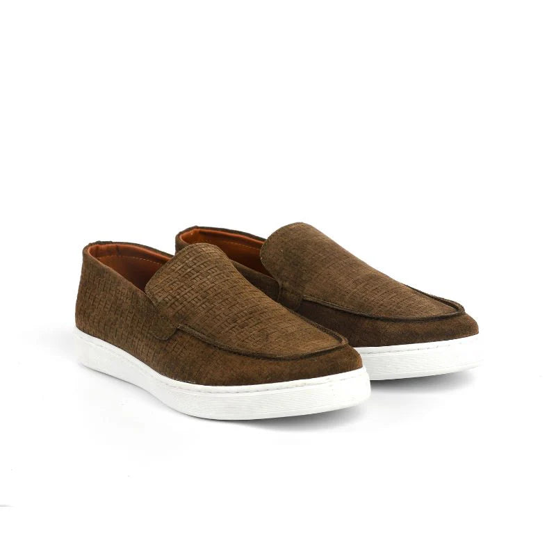 Monaco - Dain Khaki Moccasins