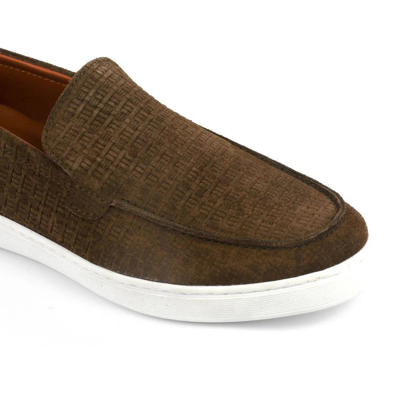 Monaco - Dain Khaki Moccasins