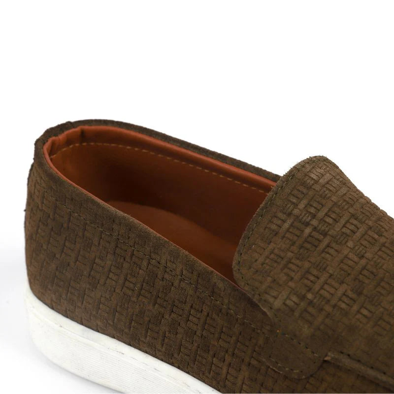 Monaco - Dain Khaki Moccasins