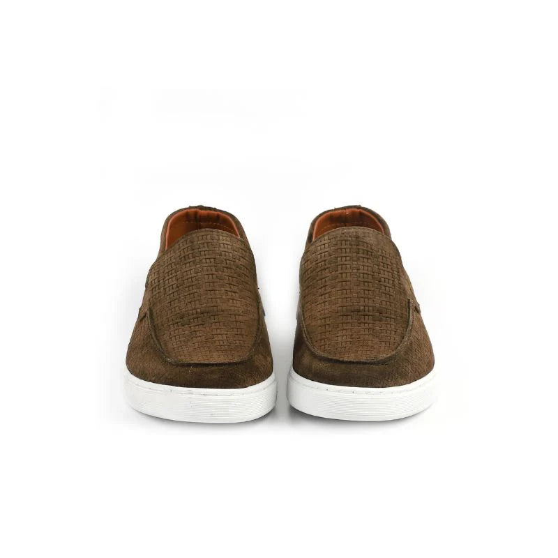 Monaco - Dain Khaki Moccasins