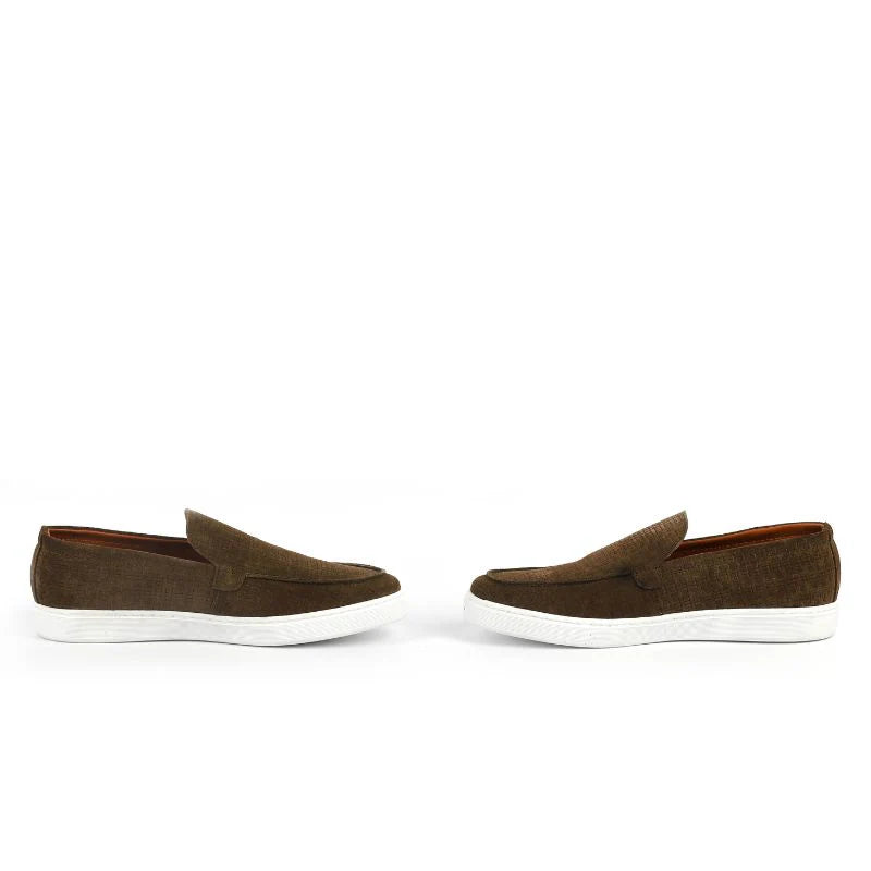 Monaco - Dain Khaki Moccasins