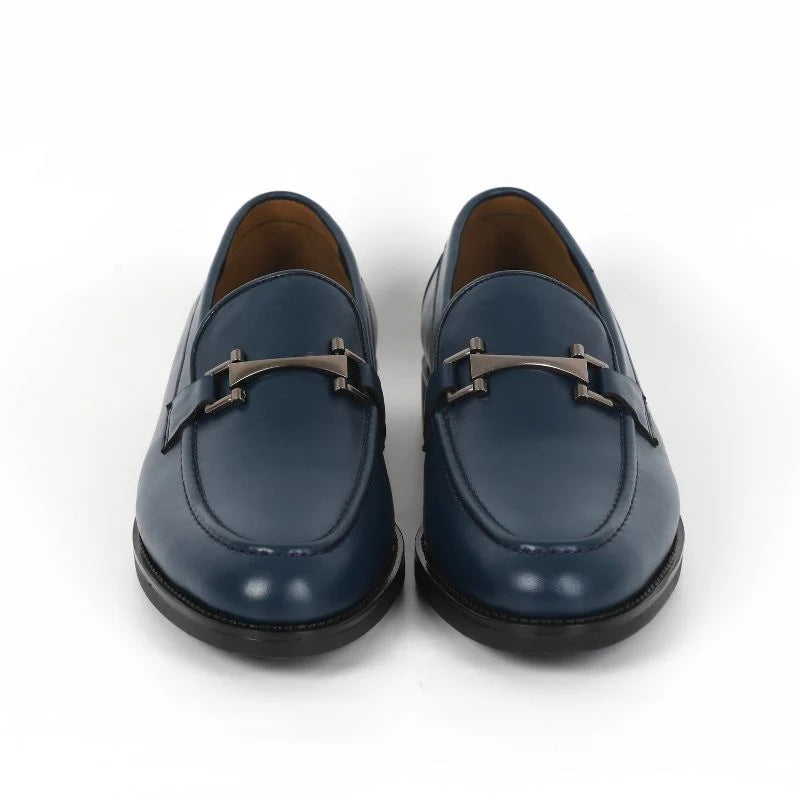 Osaka - Blue Leather Shoes