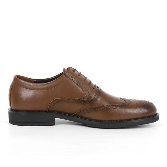 Rome - Tobacco Leather Shoes